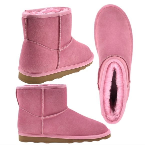 Time and Tru Shoes - Women's Suede Winter Boots